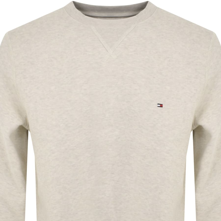 Tommy Hilfiger Essential Fleece Sweatshirt Cream